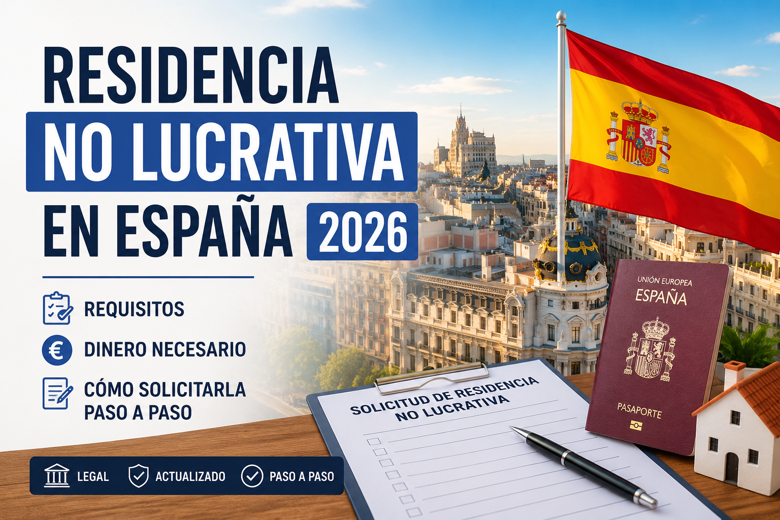 Residencia-no-lucrativa-en españa-2026